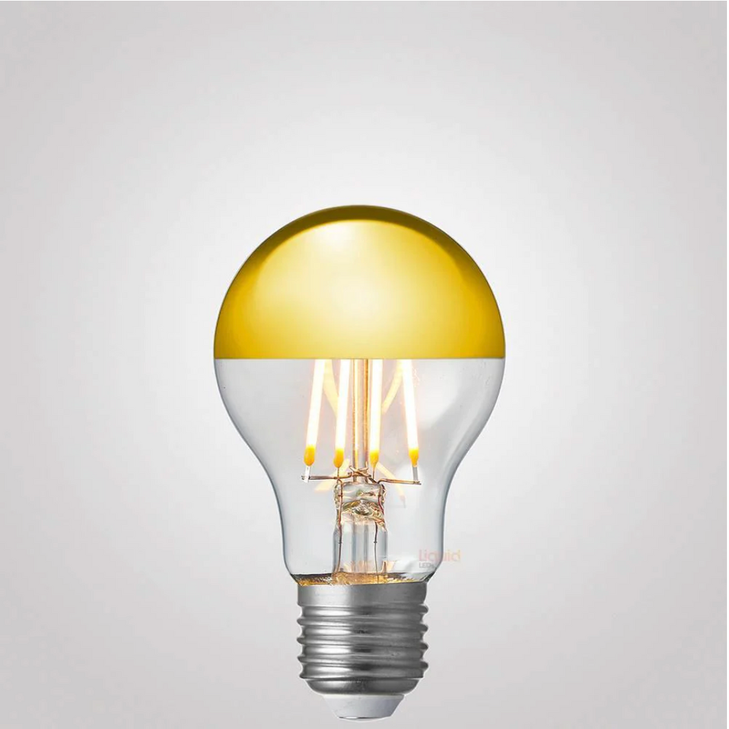 LIQUID LEDs / 9W GLS Gold Crown LED Dimmable Bulb (E27)