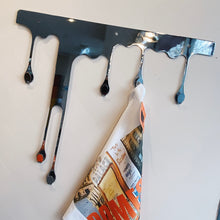 Load image into Gallery viewer, FANTASY #203 / Dripping Chrome Hook Rack
