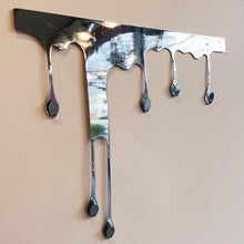 Load image into Gallery viewer, FANTASY #203 / Dripping Chrome Hook Rack
