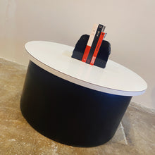 Load image into Gallery viewer, Post Modern Leatherette Baby Coffee Table
