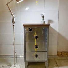 Load image into Gallery viewer, Namco 1960s Australian Industrial Stainless Steel Cabinets
