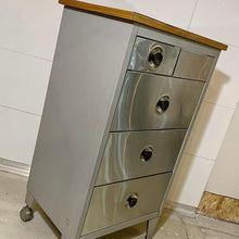 Load image into Gallery viewer, Namco 1960s Australian Industrial Stainless Steel Cabinets

