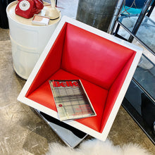 Load image into Gallery viewer, FANTASY #128 / Space Age Modernist Cube Chair - Red
