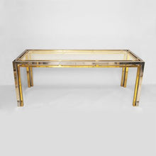 Load image into Gallery viewer, FANTASY #51 / Coffee Table by Romeo Rega in Chrome &amp; Brass
