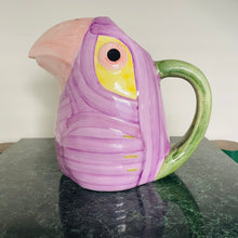 Load image into Gallery viewer, FANTASY #247 / Vintage Handpainted Ceramic Pitcher by IKEA
