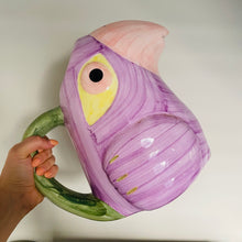 Load image into Gallery viewer, FANTASY #247 / Vintage Handpainted Ceramic Pitcher by IKEA
